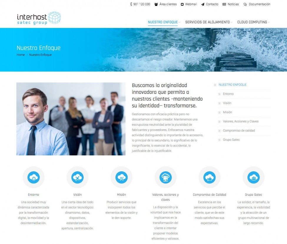 Diseño Web Interhost