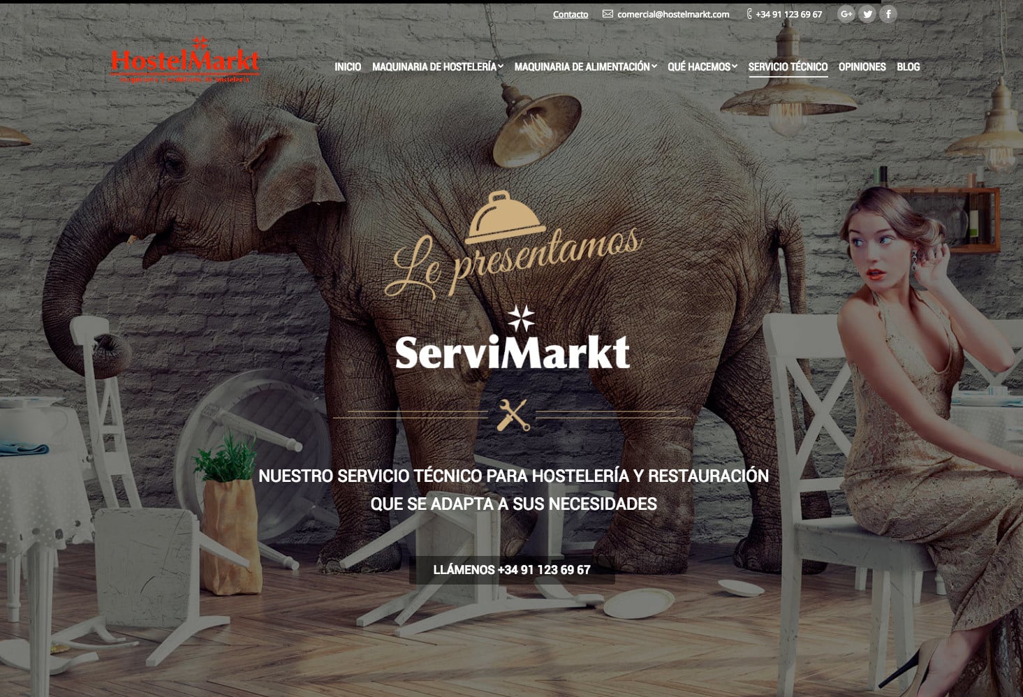 Diseño Web Servimarkt