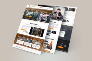 Diseño Web página Mi Trampolín