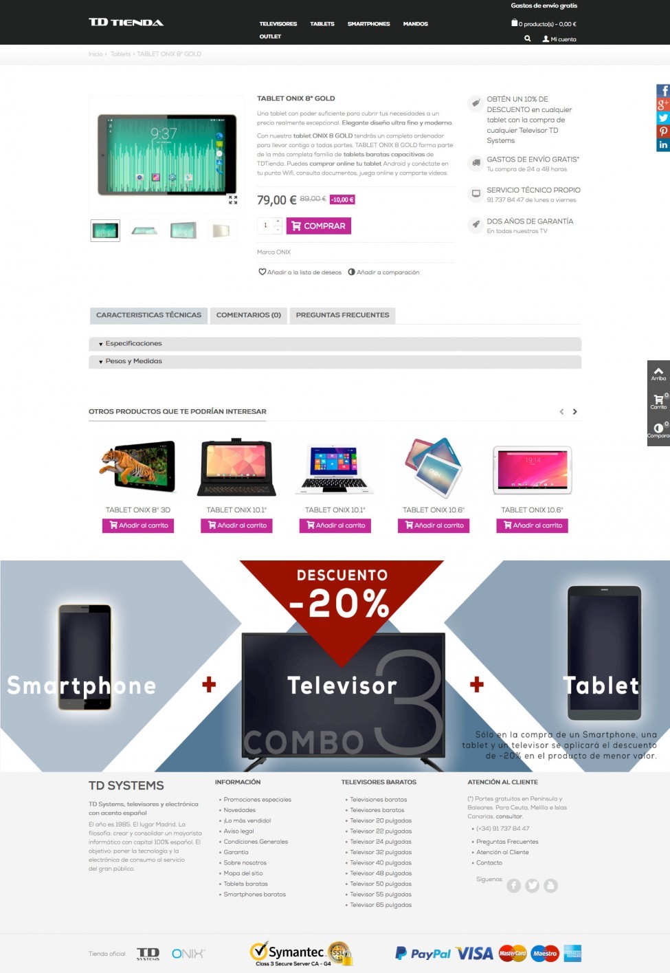 Desarrollo Web Ecommerce TD Tienda