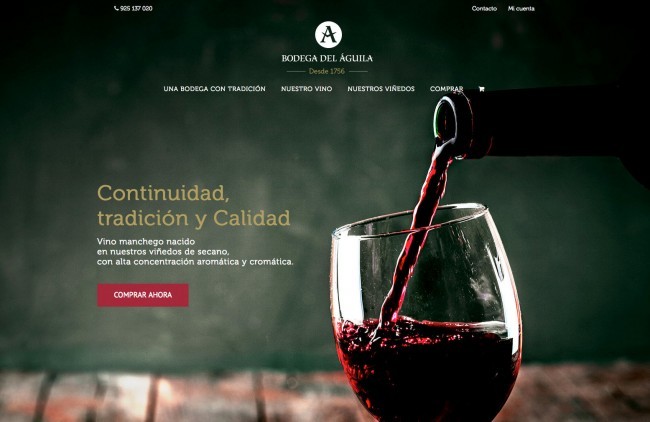 Diseño Ecommerce Bodega Del Aguila