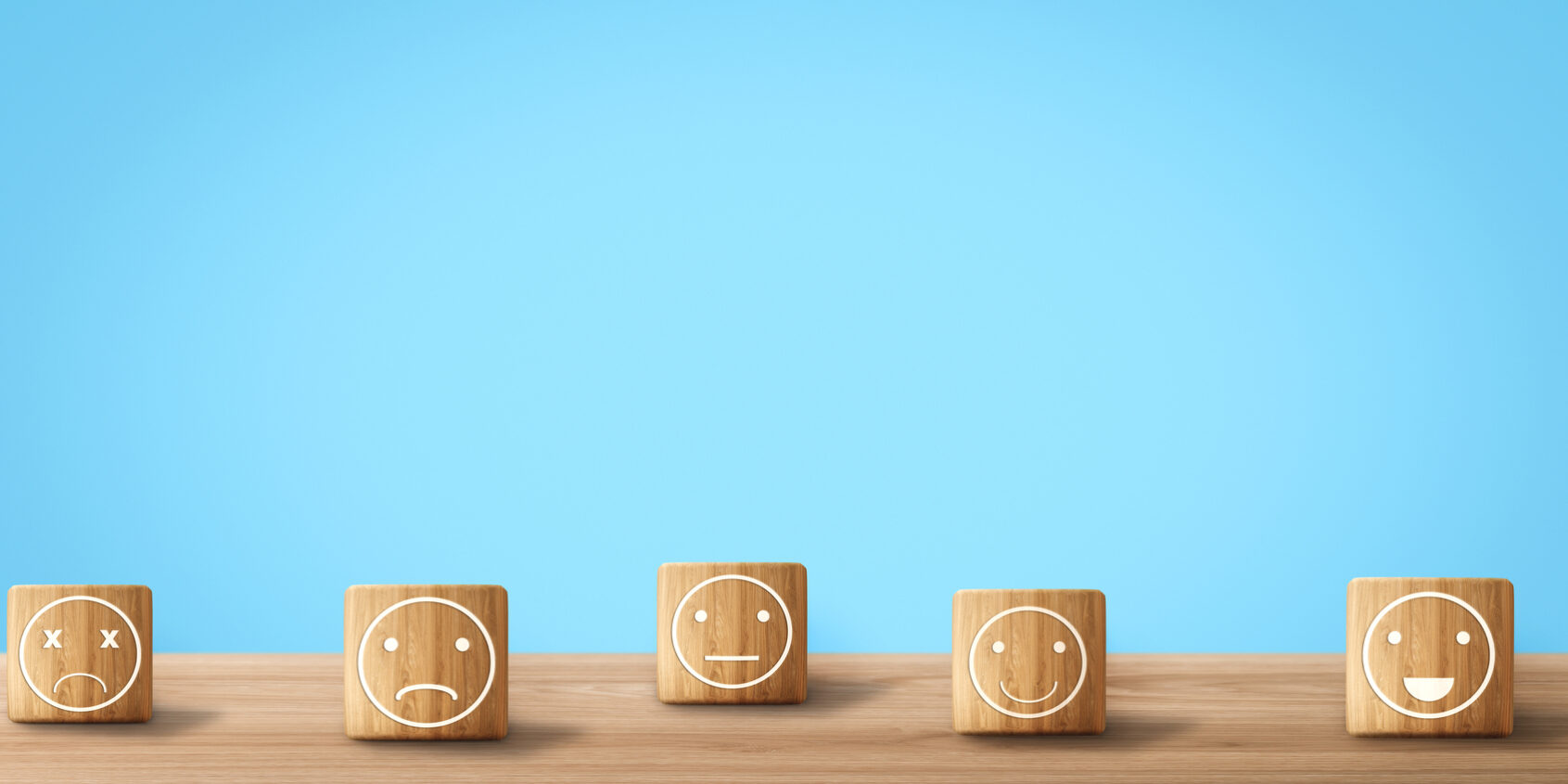 Customer review satisfaction feedback survey concept.